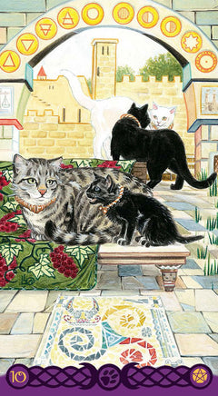 Coffret le tarot des chats païens
