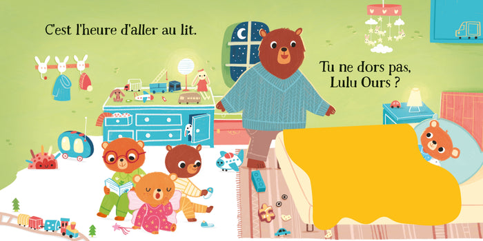 Au lit, petits ours ! - Mes rabats tout doux