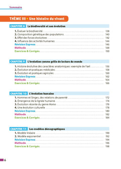 Enseignement scientifique Terminale