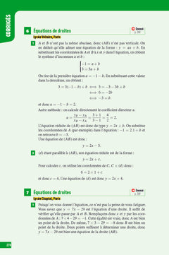 Maths Seconde - Interros des lycées 2de