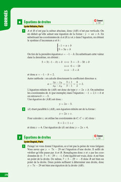 Maths Seconde - Interros des lycées 2de