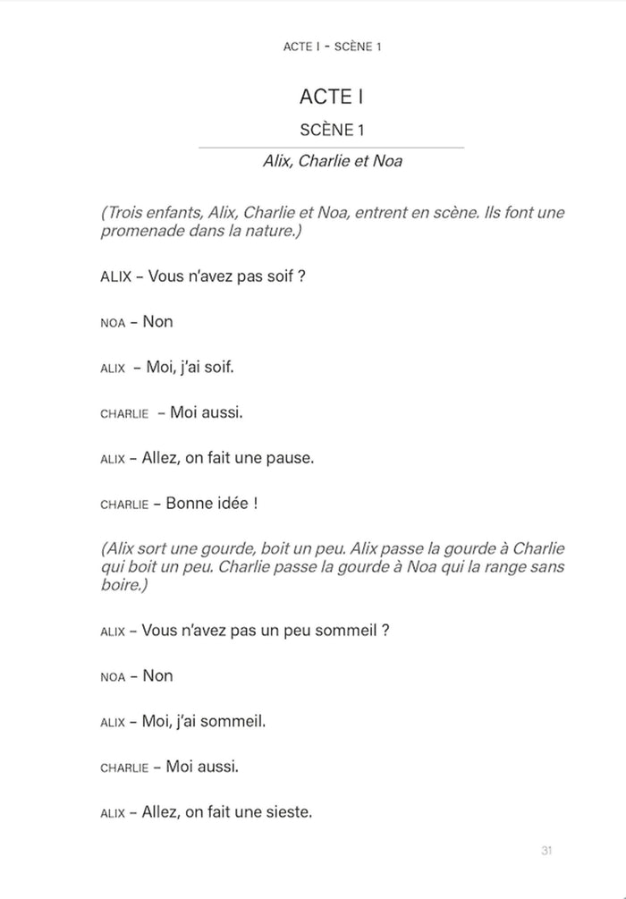 Panique dans la nature - Pièce en 5 actes et autres scènes à jouer
