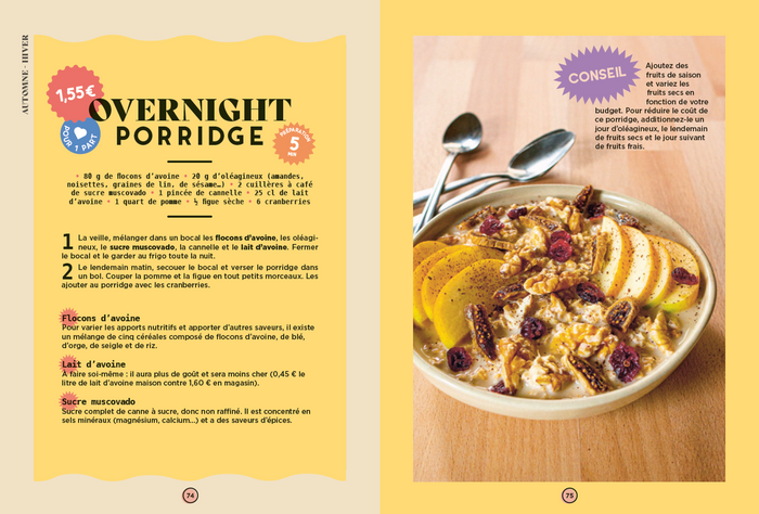 Cuisine du quotidien pour étudiantes et étudiants