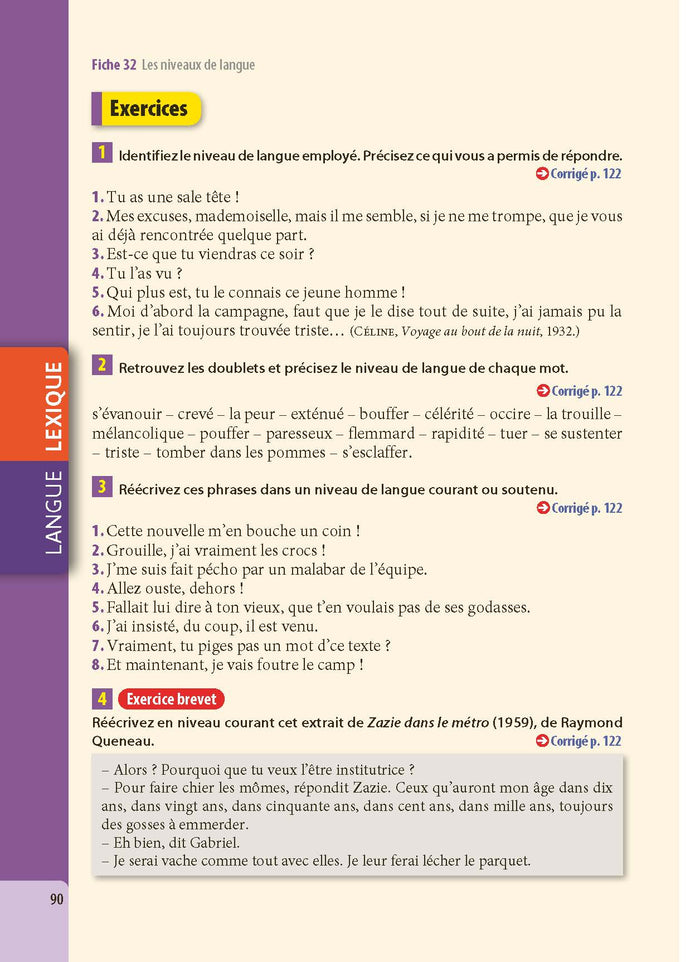 Français 3e - ABC Excellence - Le Brevet brillamment