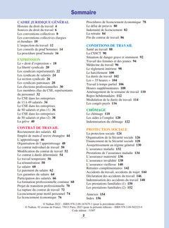 La législation du travail