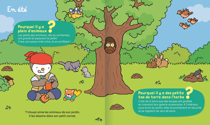 Les pourquoi de T'choupi - le jardin