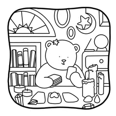 Coloriages cosy - Mes moments bien-être