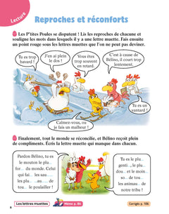Mon CE1 avec les P'tites Poules - 120 jeux pour s'entraîner en s'amusant