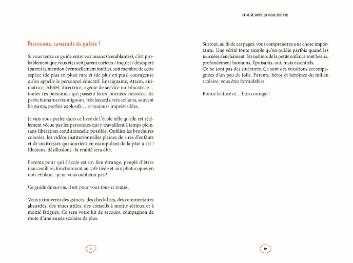 Guide de survie en milieu scolaire