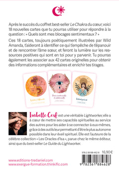 Coffret Le Chakra du coeur - Extension - 18 nouvelles cartes oracle pour approfondir ses guidances