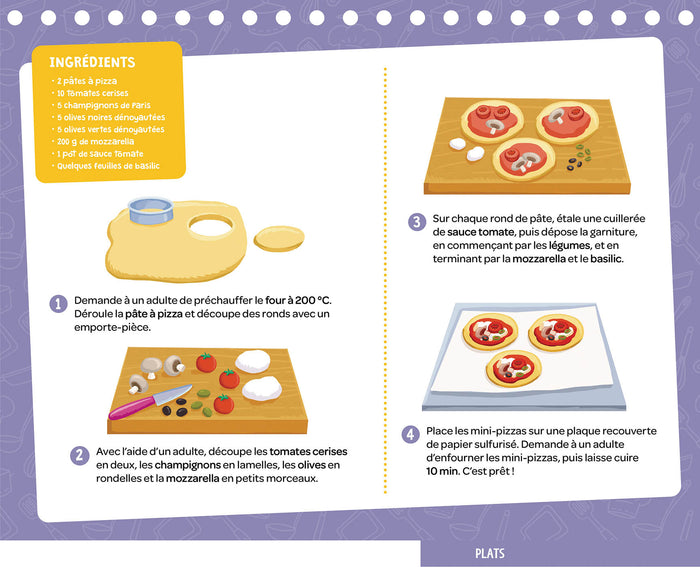 P'tit Loup - Mes recettes en famille