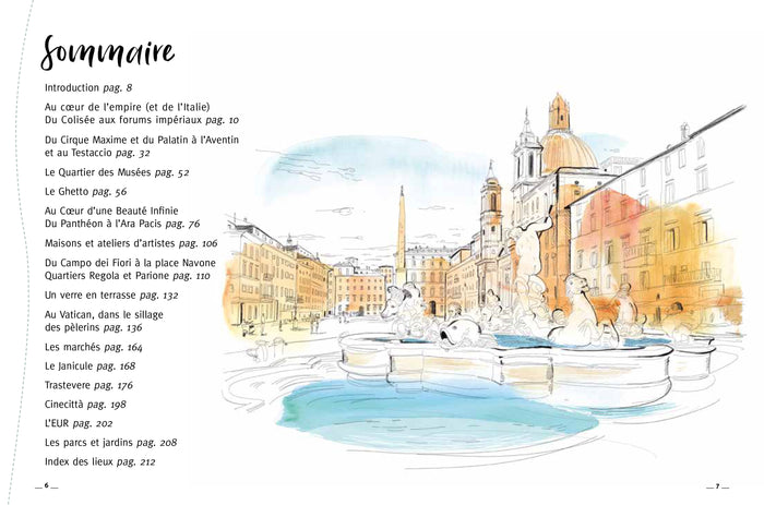 Rome à pied - Curiosités et petites découvertes