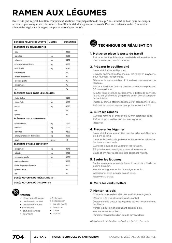 La cuisine végétale de référence