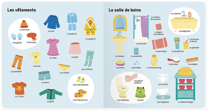 Mes 500 tout premiers mots