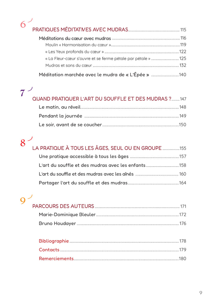 L'art du souffle et des mudras - Voyage au coeur des mains