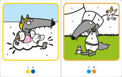 MES COLORIAGES MAGIQUES P'TIT LOUP - TRACES ET FORMES