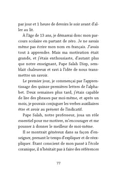 Diambars - Une école de la vie