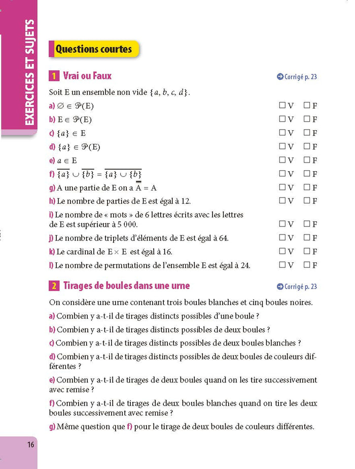 Maths Terminale - ABC Excellence