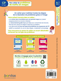 Mon cahier de problèmes de maths en images CP
