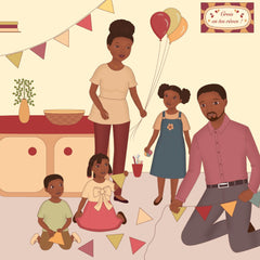 Aïda et Eli fêtent leur anniversaire