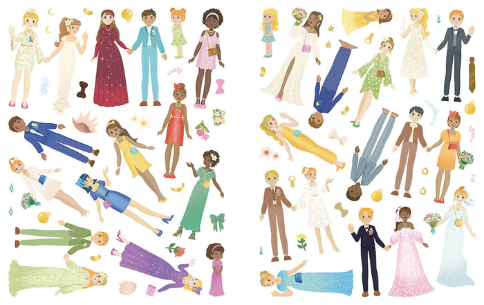 Mes 500 autocollants créatifs - Mariages de rêve