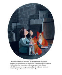 La reine et le corgi