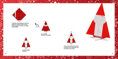 Détacher et plier - Origami de Noël