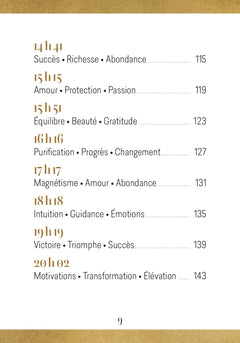 L'oracle angélique des heures miroirs