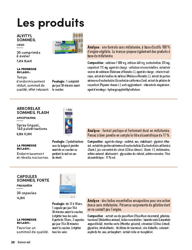 Compléments alimentaires, faites le bon choix !