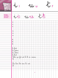 Cahier d'écriture CM1 CM2