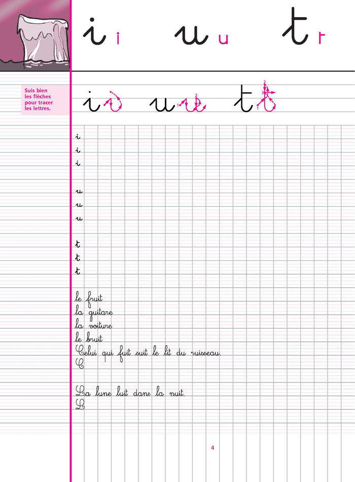 Cahier d'écriture CM1 CM2