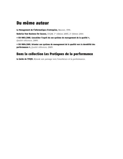Pratiques de benchmarking