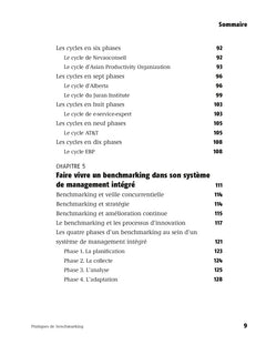 Pratiques de benchmarking