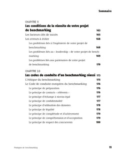 Pratiques de benchmarking