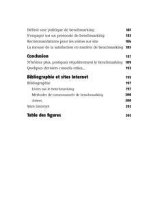 Pratiques de benchmarking