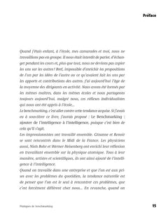Pratiques de benchmarking