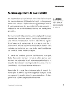 Pratiques de benchmarking