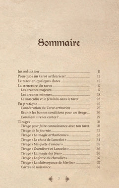 Le tarot Arthurien