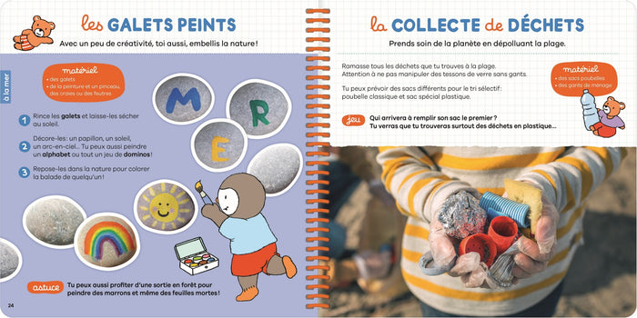 Mes activités nature super simples T'choupi