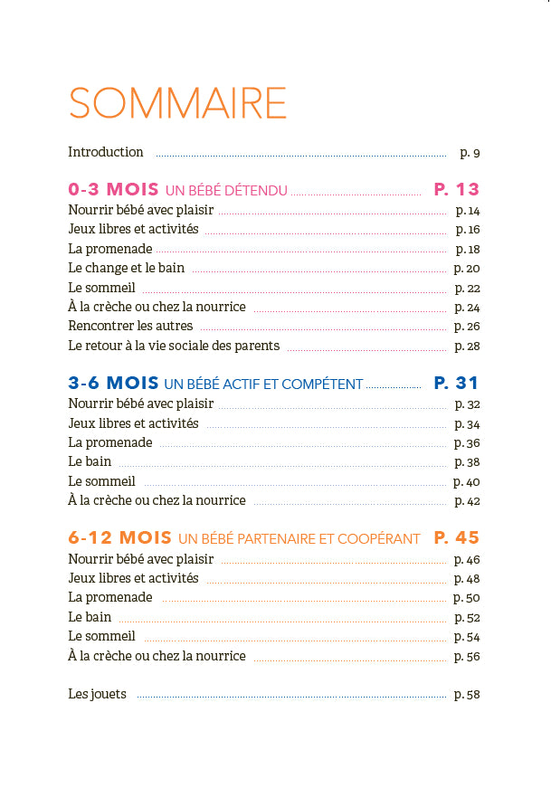 Bébé serein avec Emmi Pikler