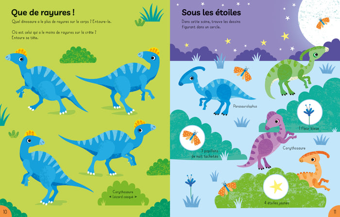 Les dinosaures - Mon grand livre d'activités