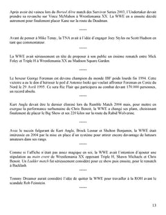 La face cachée du catch