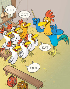 Cocorico Je sais lire ! Mes premières lectures avec les P'tites Poules - Carmen entre au CP