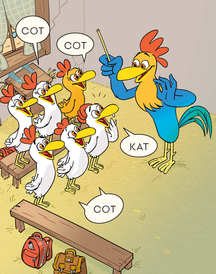 Cocorico Je sais lire ! Mes premières lectures avec les P'tites Poules - Carmen entre au CP