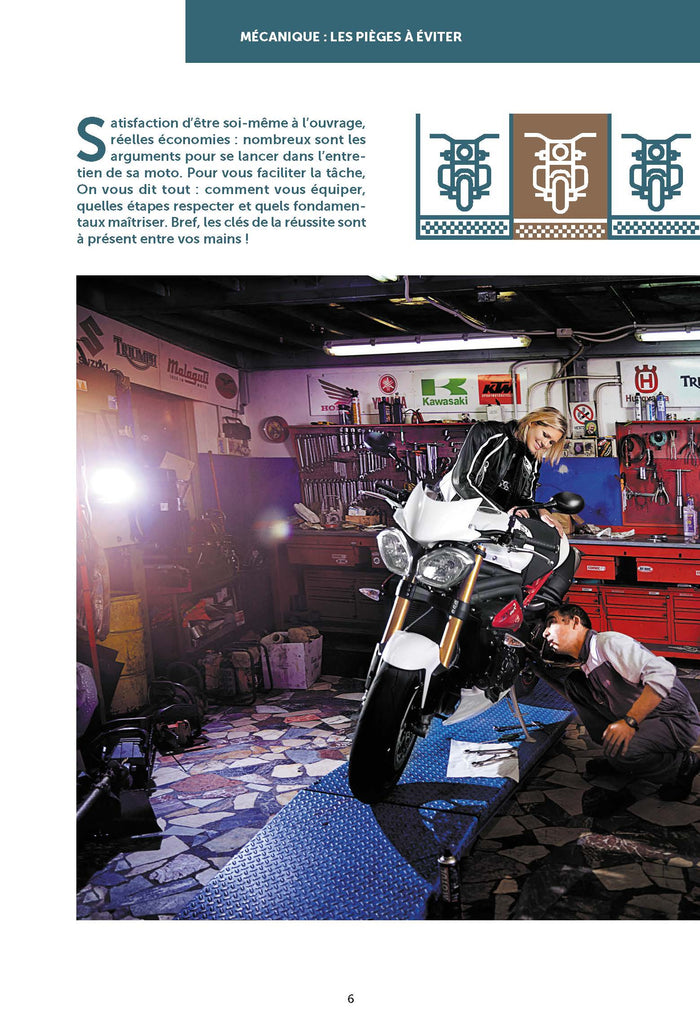 Entretenir et réparer sa moto - Nouvelle édition - Volume 2