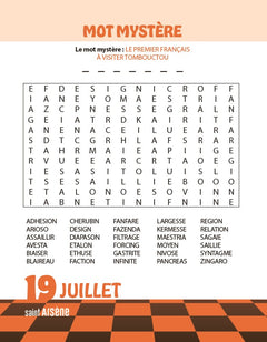 Le Grand 365 grilles et jeux de lettres (mots doku, en croix, mystères, fléchés, grilles codées...)