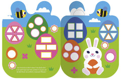 Gommettes formes - Coucou petit lapin
