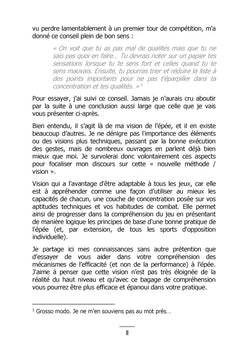 Faire de l'épée - La méthode des 4 fantastiques