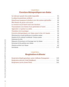 Yoga sur chaise - Exercices et postures pour apaiser l'anxiété et soulager la douleur