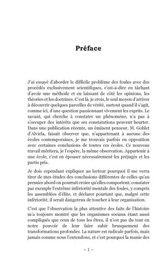 Psychologie des foules